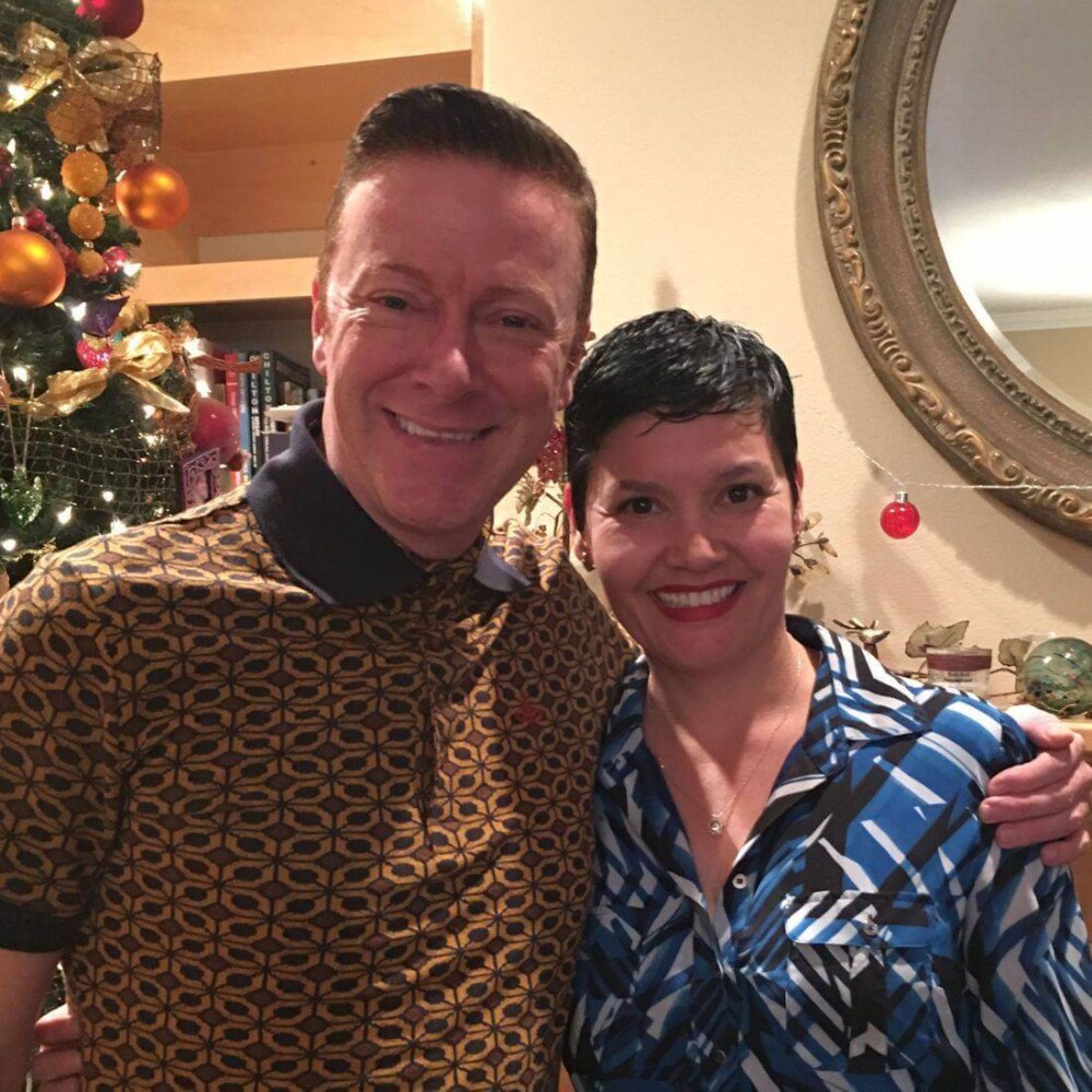 Becky Kay psychic medium Christmas photo